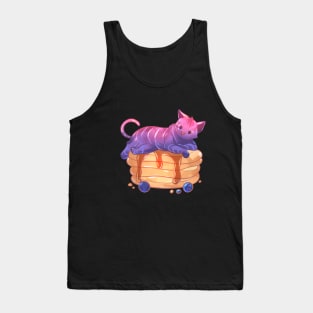 Cat Pancake Stack Tank Top